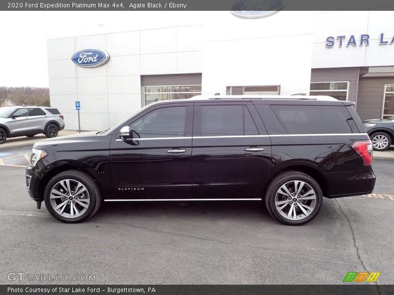 Agate Black / Ebony 2020 Ford Expedition Platinum Max 4x4