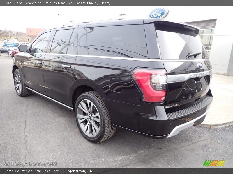 Agate Black / Ebony 2020 Ford Expedition Platinum Max 4x4