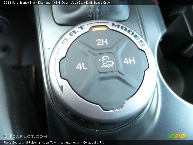 Area 51 / Dark Space Gray 2022 Ford Bronco Black Diamond 4x4 4-Door