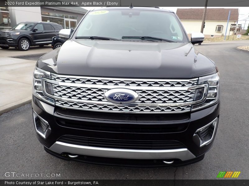 Agate Black / Ebony 2020 Ford Expedition Platinum Max 4x4
