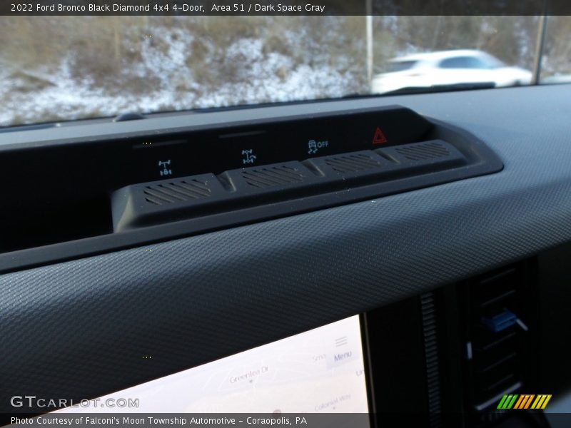 Area 51 / Dark Space Gray 2022 Ford Bronco Black Diamond 4x4 4-Door