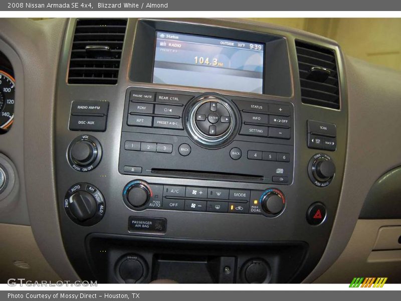 Blizzard White / Almond 2008 Nissan Armada SE 4x4