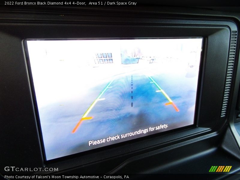 Area 51 / Dark Space Gray 2022 Ford Bronco Black Diamond 4x4 4-Door
