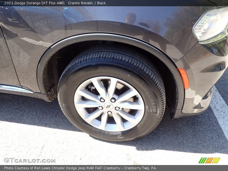 Granite Metallic / Black 2021 Dodge Durango SXT Plus AWD