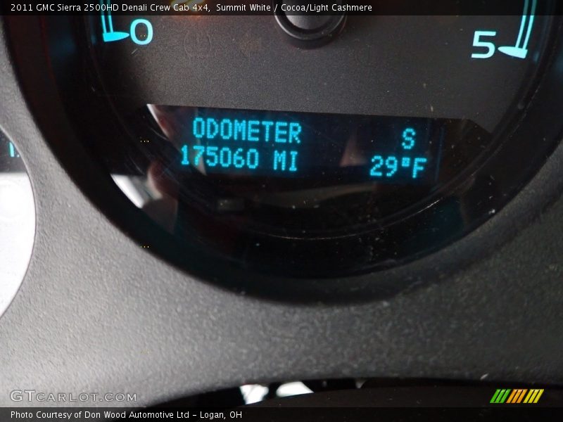 Summit White / Cocoa/Light Cashmere 2011 GMC Sierra 2500HD Denali Crew Cab 4x4