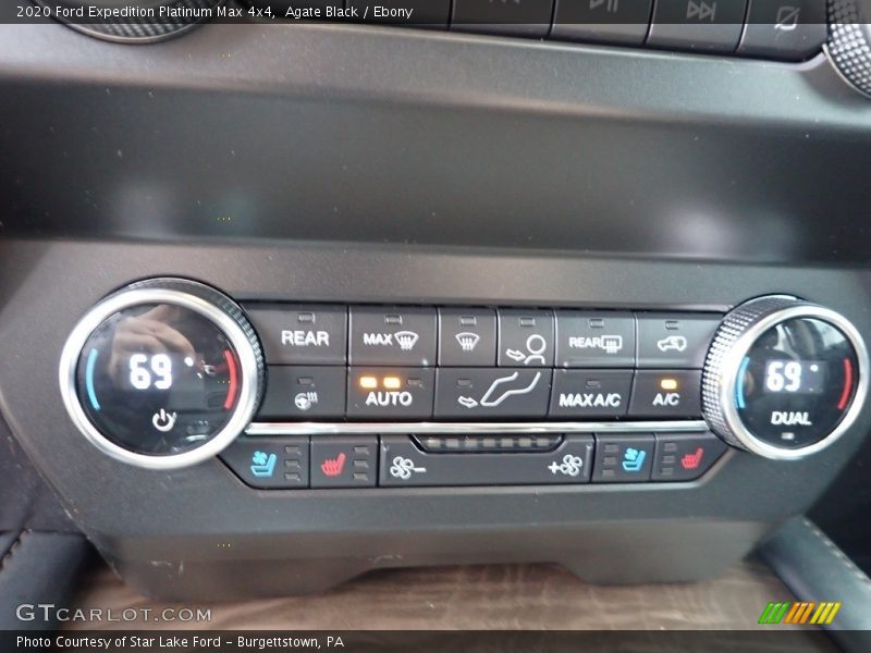 Agate Black / Ebony 2020 Ford Expedition Platinum Max 4x4