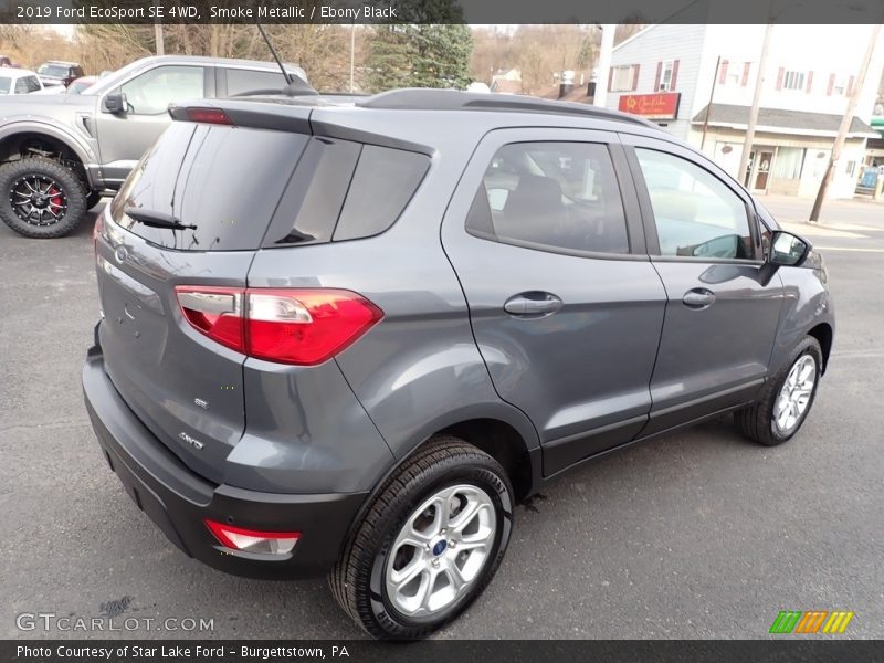 Smoke Metallic / Ebony Black 2019 Ford EcoSport SE 4WD
