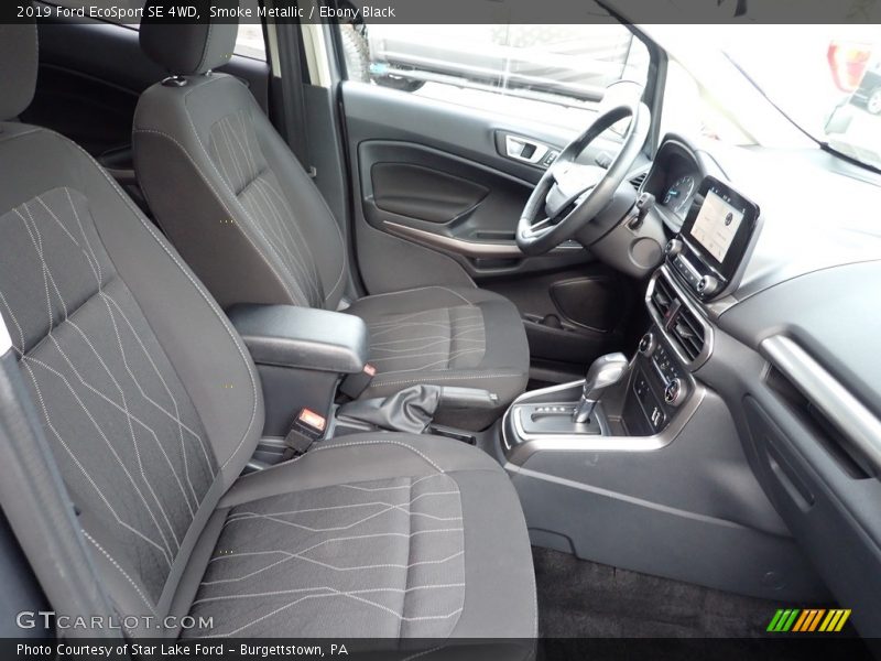 Smoke Metallic / Ebony Black 2019 Ford EcoSport SE 4WD