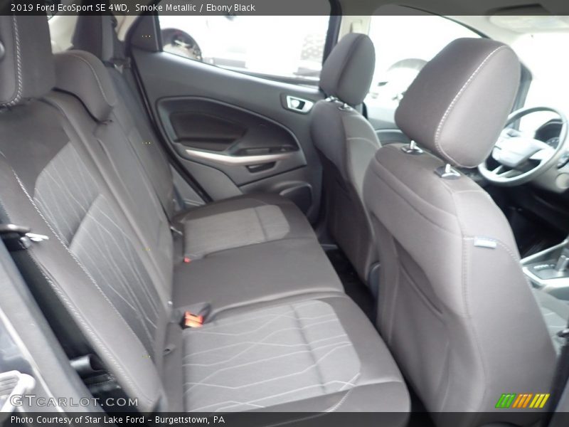 Smoke Metallic / Ebony Black 2019 Ford EcoSport SE 4WD