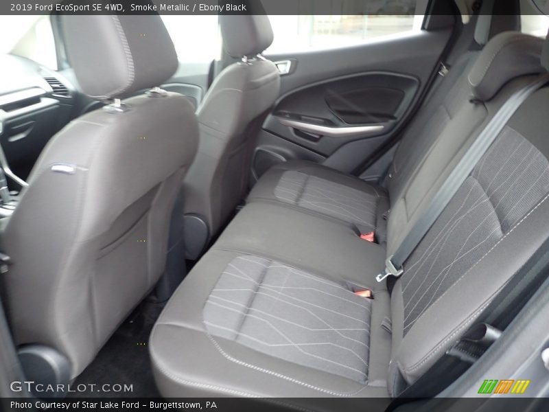 Smoke Metallic / Ebony Black 2019 Ford EcoSport SE 4WD