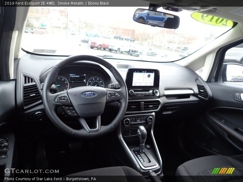 Smoke Metallic / Ebony Black 2019 Ford EcoSport SE 4WD