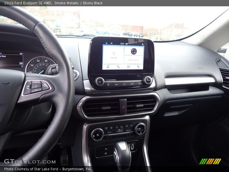 Smoke Metallic / Ebony Black 2019 Ford EcoSport SE 4WD