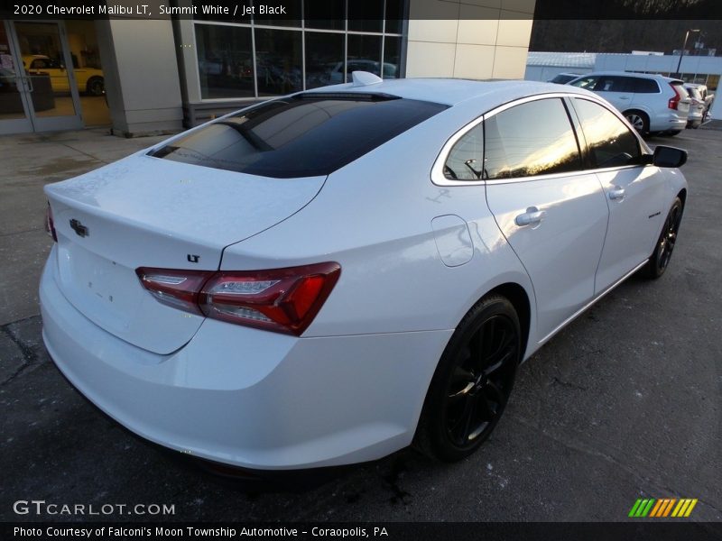 Summit White / Jet Black 2020 Chevrolet Malibu LT