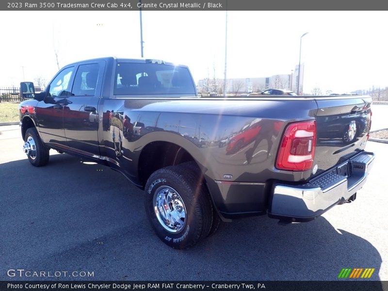 Granite Crystal Metallic / Black 2023 Ram 3500 Tradesman Crew Cab 4x4