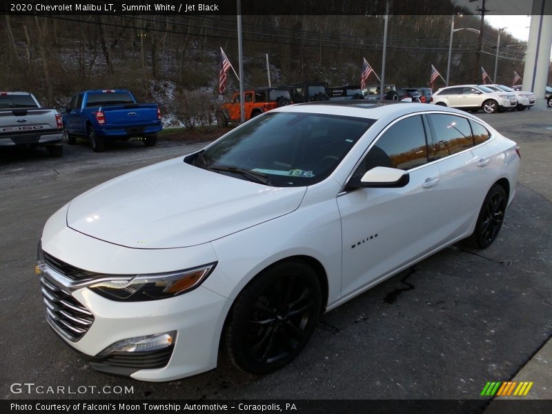 Summit White / Jet Black 2020 Chevrolet Malibu LT