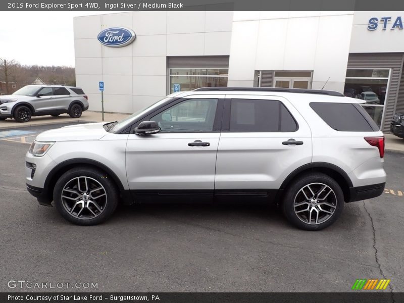  2019 Explorer Sport 4WD Ingot Silver