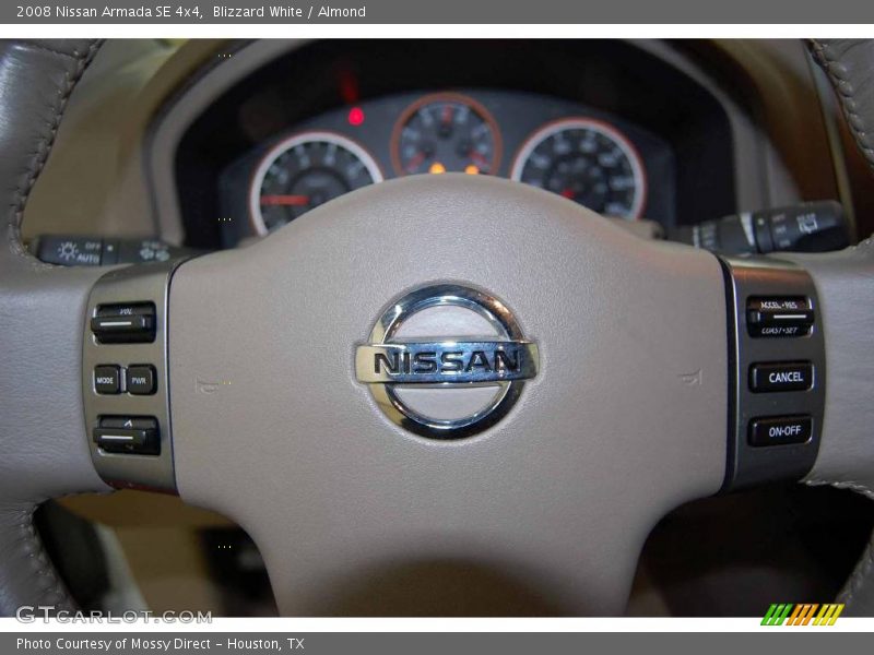 Blizzard White / Almond 2008 Nissan Armada SE 4x4
