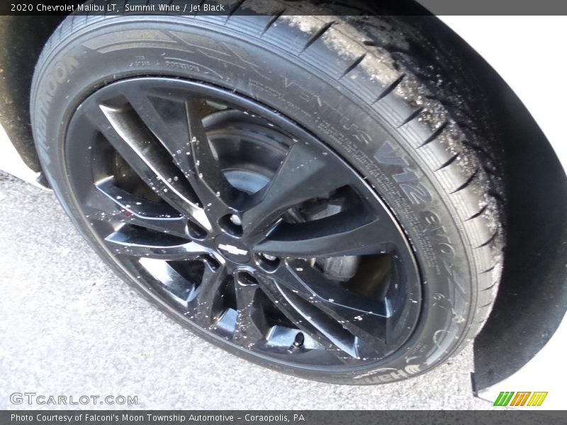 Summit White / Jet Black 2020 Chevrolet Malibu LT