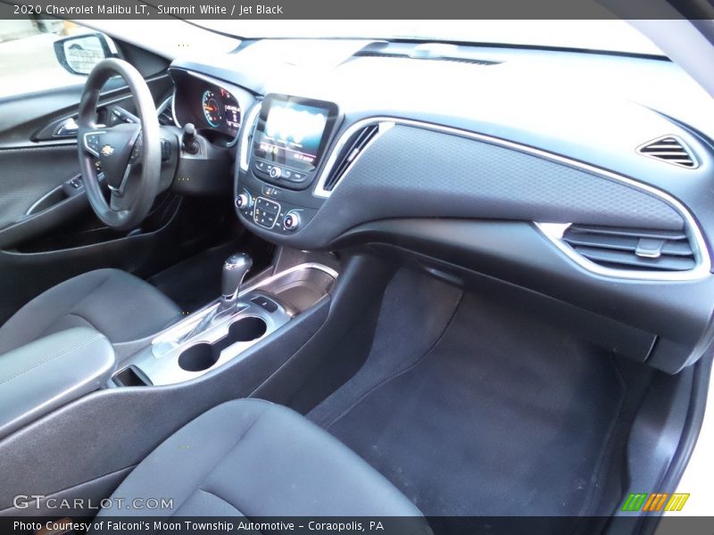 Summit White / Jet Black 2020 Chevrolet Malibu LT