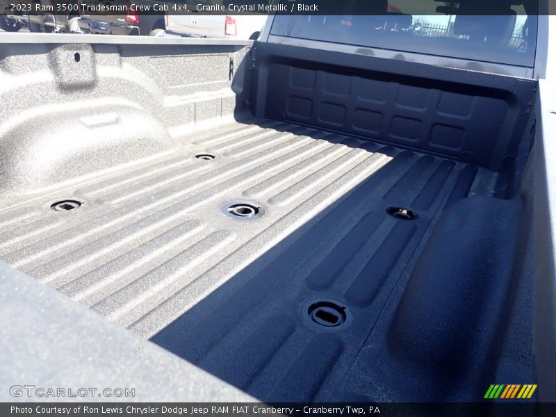 Granite Crystal Metallic / Black 2023 Ram 3500 Tradesman Crew Cab 4x4