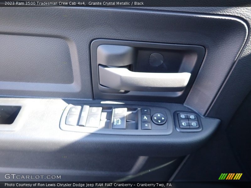 Granite Crystal Metallic / Black 2023 Ram 3500 Tradesman Crew Cab 4x4