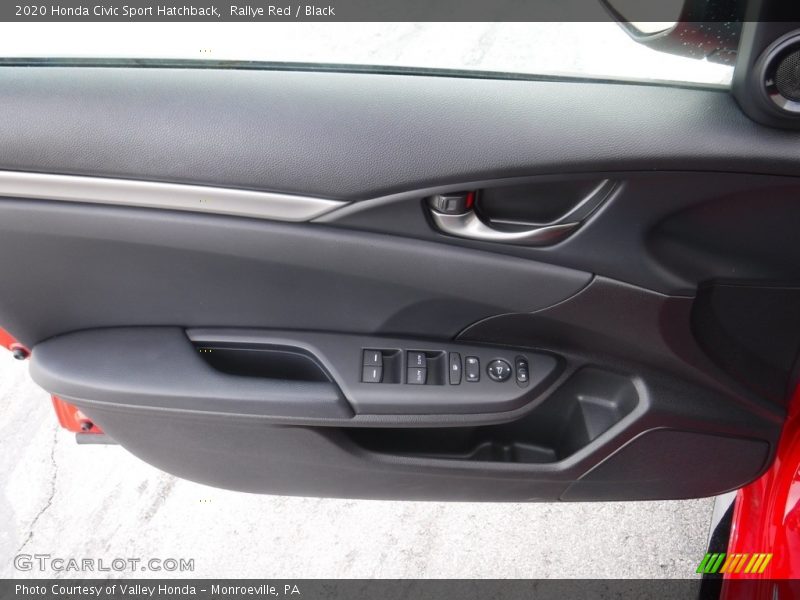 Rallye Red / Black 2020 Honda Civic Sport Hatchback