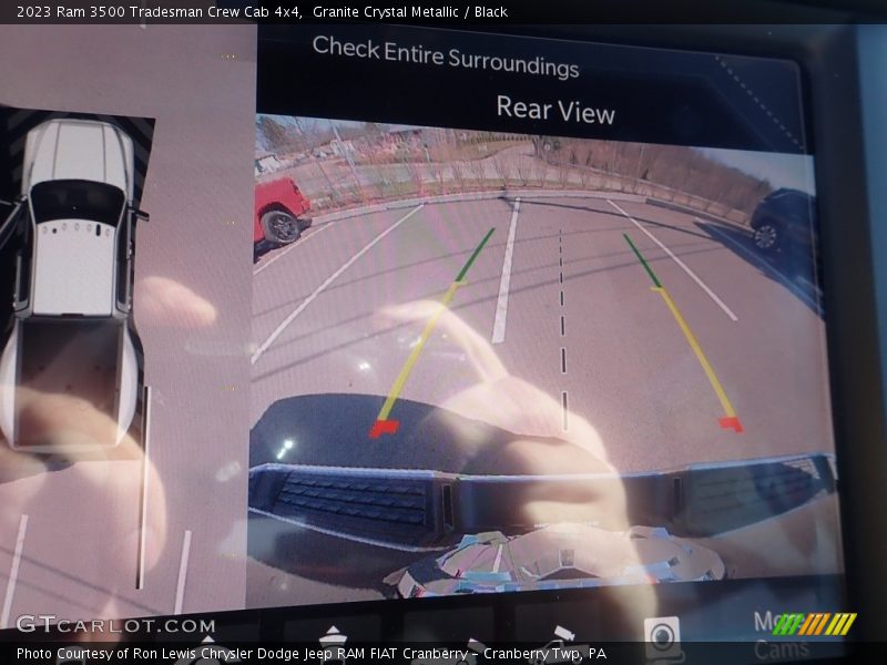 Granite Crystal Metallic / Black 2023 Ram 3500 Tradesman Crew Cab 4x4
