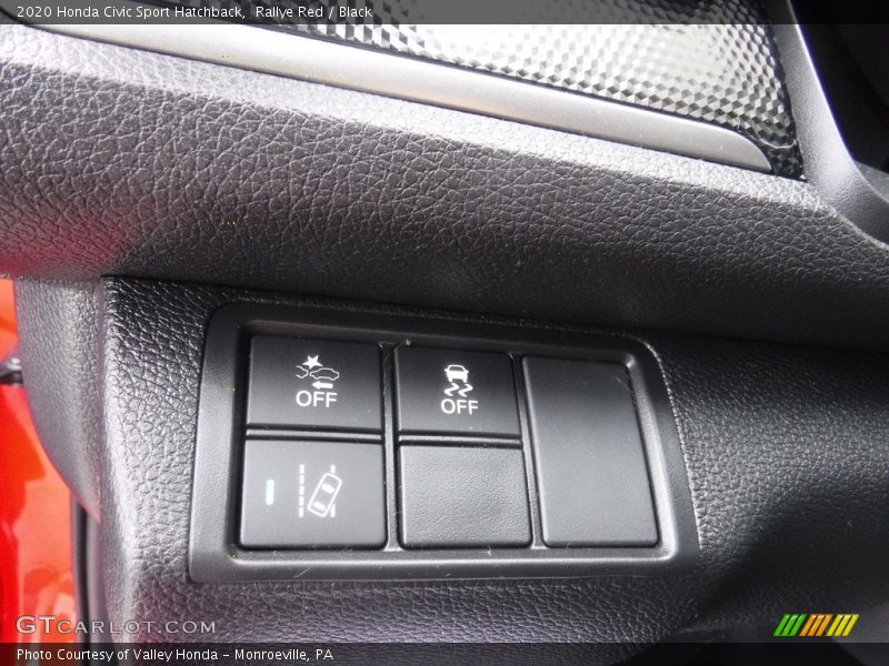 Rallye Red / Black 2020 Honda Civic Sport Hatchback