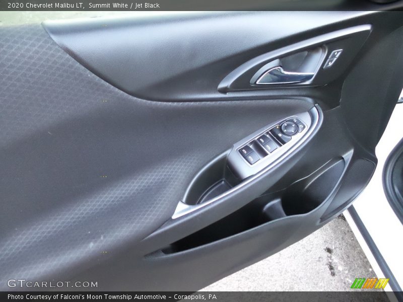 Summit White / Jet Black 2020 Chevrolet Malibu LT