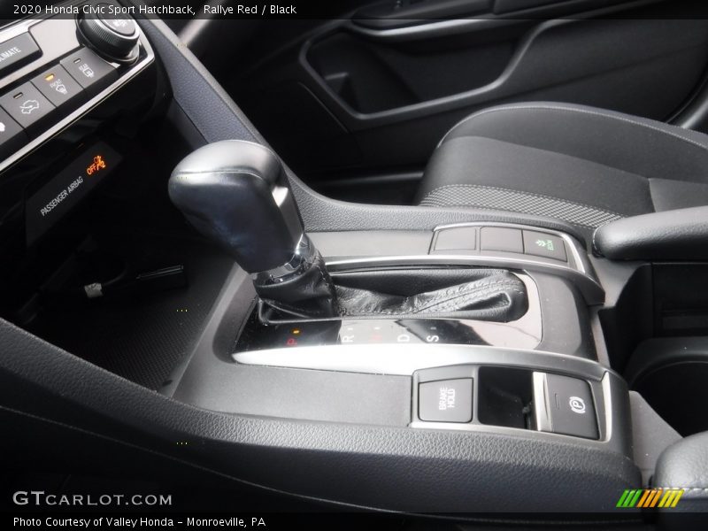 Rallye Red / Black 2020 Honda Civic Sport Hatchback