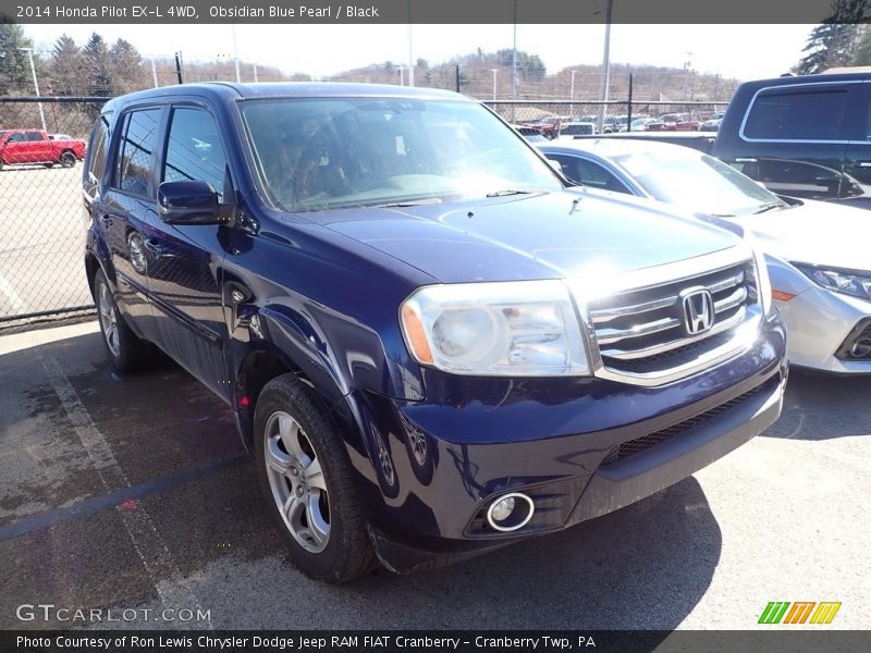 Front 3/4 View of 2014 Pilot EX-L 4WD