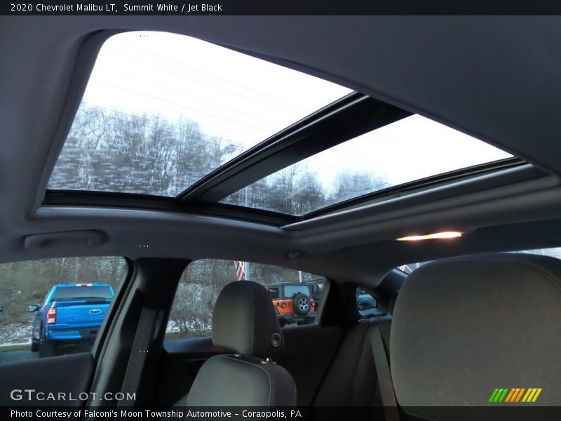 Summit White / Jet Black 2020 Chevrolet Malibu LT