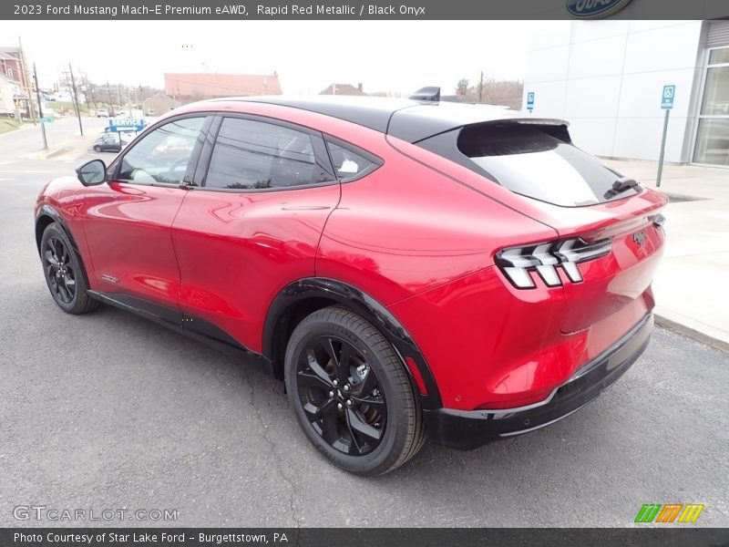 Rapid Red Metallic / Black Onyx 2023 Ford Mustang Mach-E Premium eAWD
