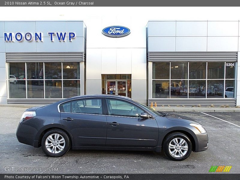 Ocean Gray / Charcoal 2010 Nissan Altima 2.5 SL