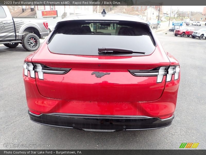Rapid Red Metallic / Black Onyx 2023 Ford Mustang Mach-E Premium eAWD