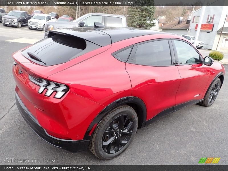 Rapid Red Metallic / Black Onyx 2023 Ford Mustang Mach-E Premium eAWD