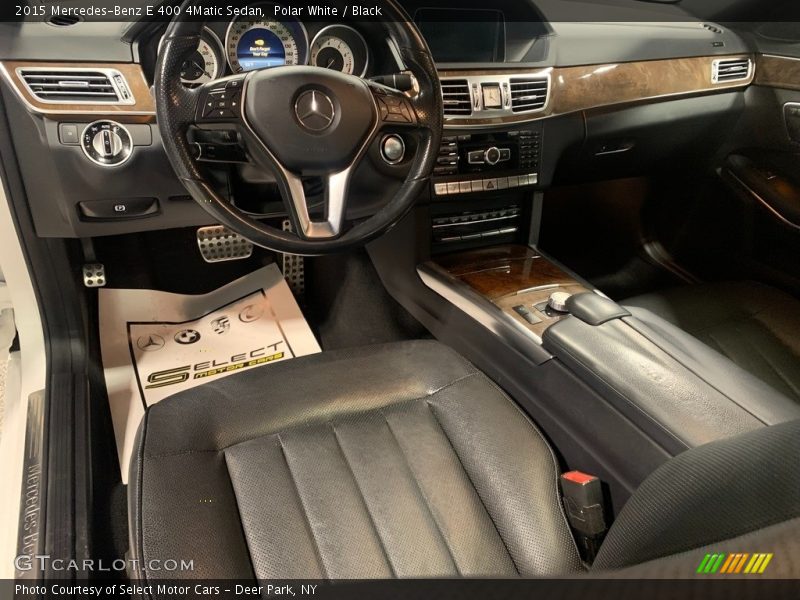 Front Seat of 2015 E 400 4Matic Sedan