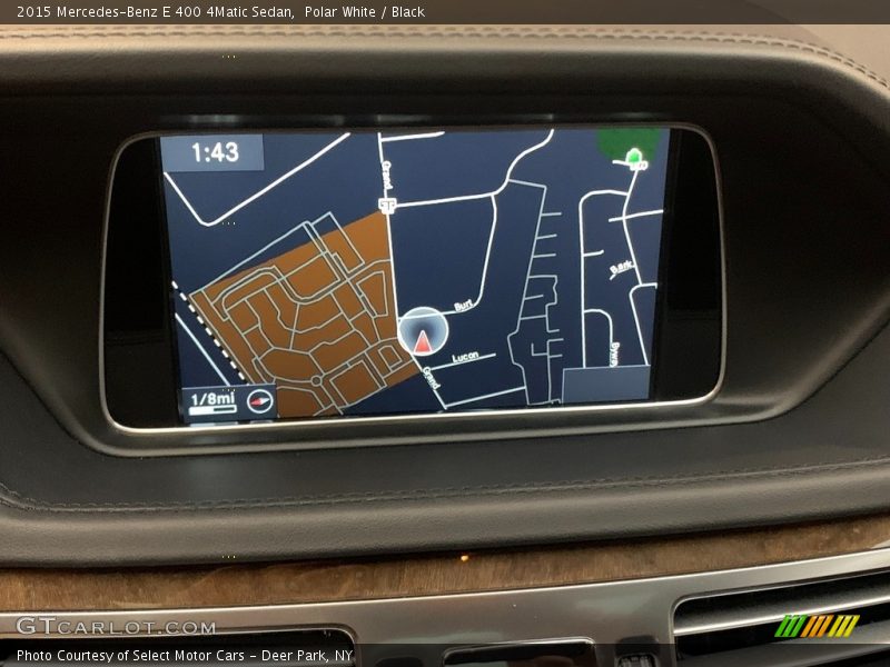 Navigation of 2015 E 400 4Matic Sedan