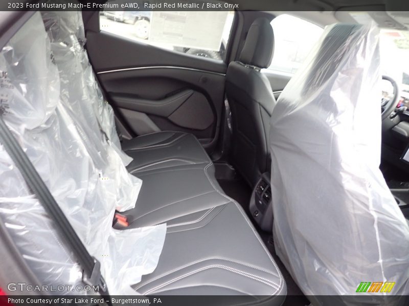 Rear Seat of 2023 Mustang Mach-E Premium eAWD