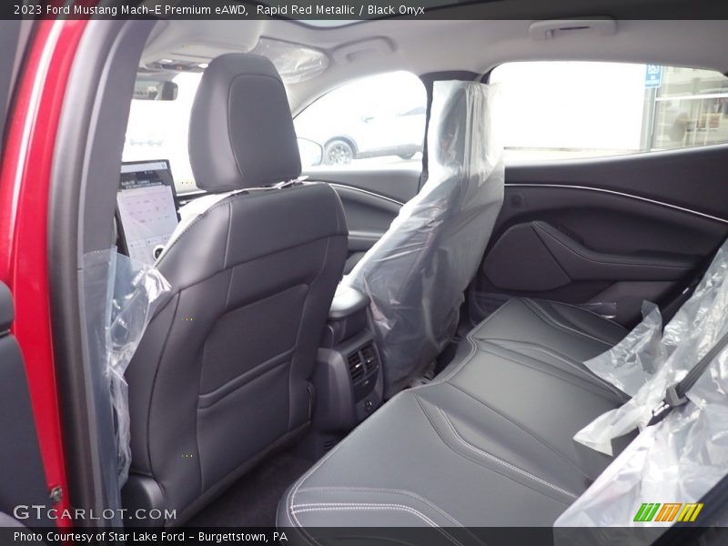 Rear Seat of 2023 Mustang Mach-E Premium eAWD