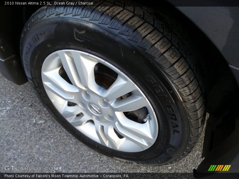 Ocean Gray / Charcoal 2010 Nissan Altima 2.5 SL