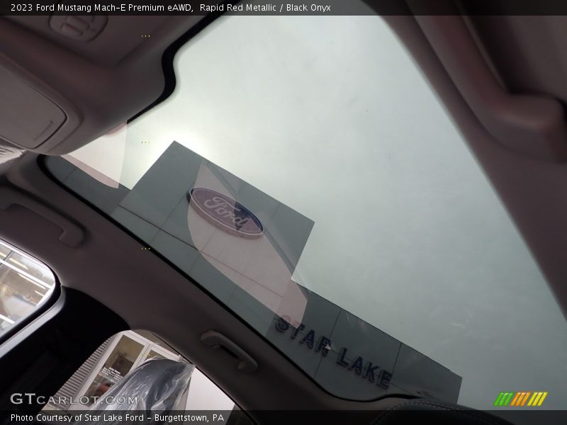 Sunroof of 2023 Mustang Mach-E Premium eAWD