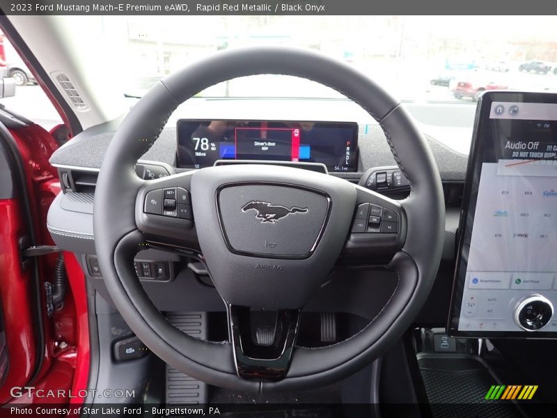  2023 Mustang Mach-E Premium eAWD Steering Wheel