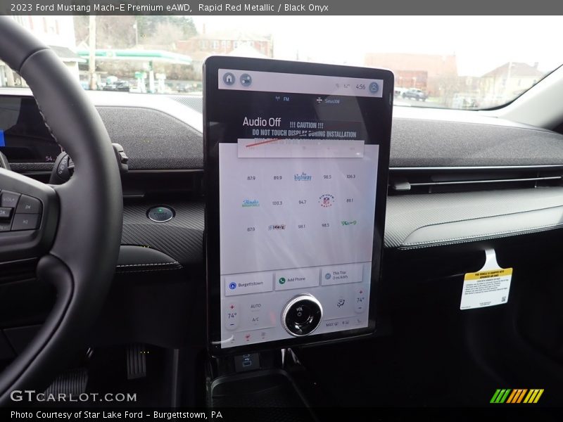 Controls of 2023 Mustang Mach-E Premium eAWD