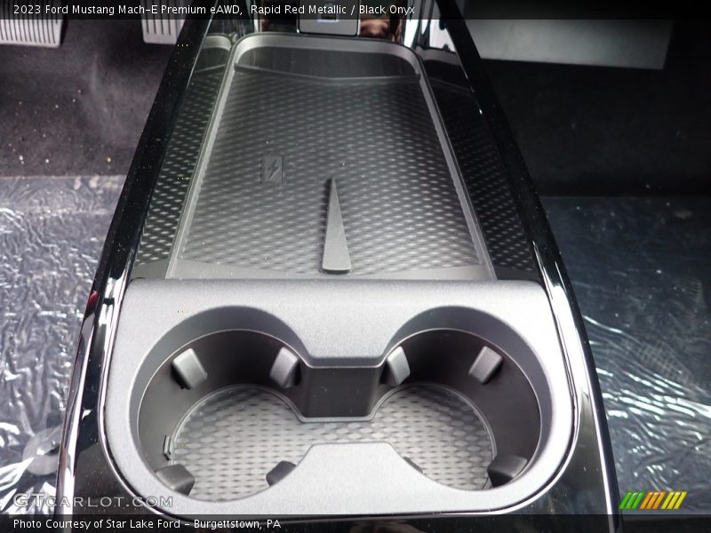 Rapid Red Metallic / Black Onyx 2023 Ford Mustang Mach-E Premium eAWD
