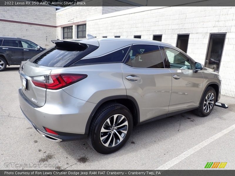 Atomic Silver / Black 2022 Lexus RX 350 AWD