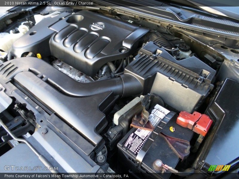 Ocean Gray / Charcoal 2010 Nissan Altima 2.5 SL
