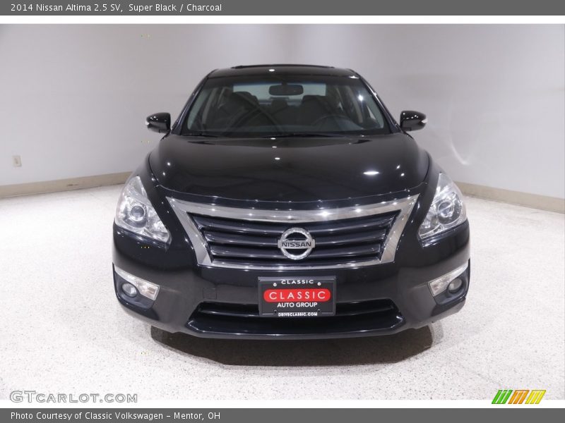 Super Black / Charcoal 2014 Nissan Altima 2.5 SV