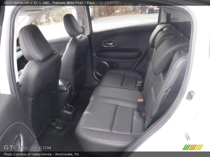 Platinum White Pearl / Black 2020 Honda HR-V EX-L AWD