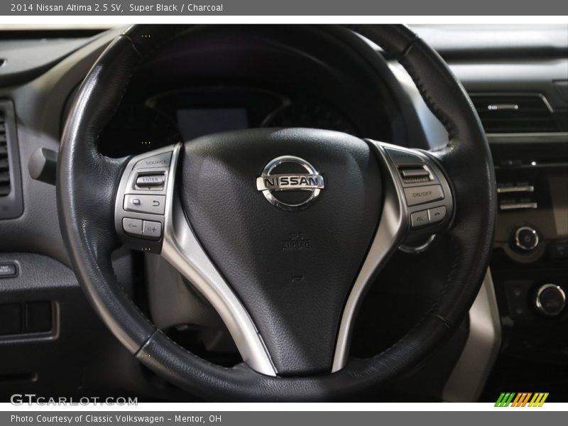 Super Black / Charcoal 2014 Nissan Altima 2.5 SV